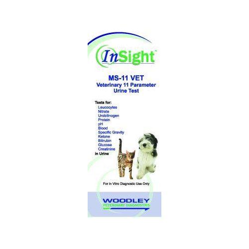 Paski do analizatora moczu InSight MS-11 VET, 50 s