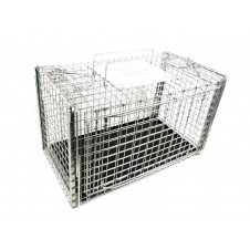 306NC2SQ - Squeeze Cage for Feral Cats with Two Sl
