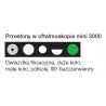Kieszonkowy ftalmoskop HEINE mini 3000 LED z rękojeścią bateryjną