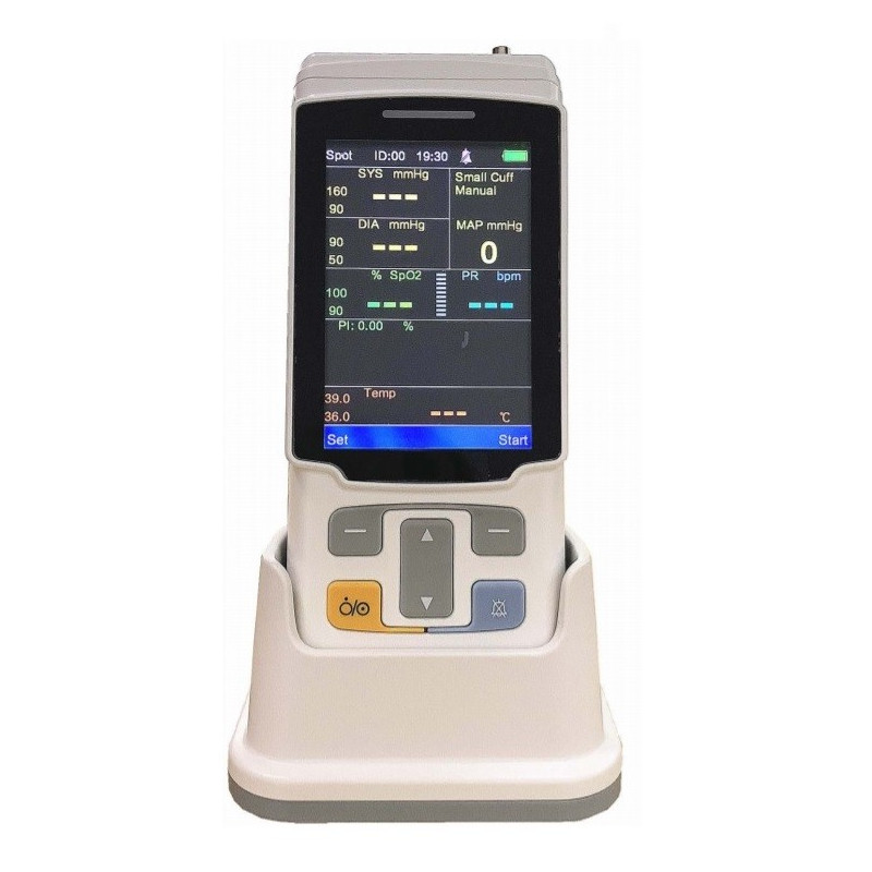 Monitor Funkcji Życiowych – Pulsoksymetr (Sp O2), pomiar ciśnienia krwi i kapnograf (Et CO2)